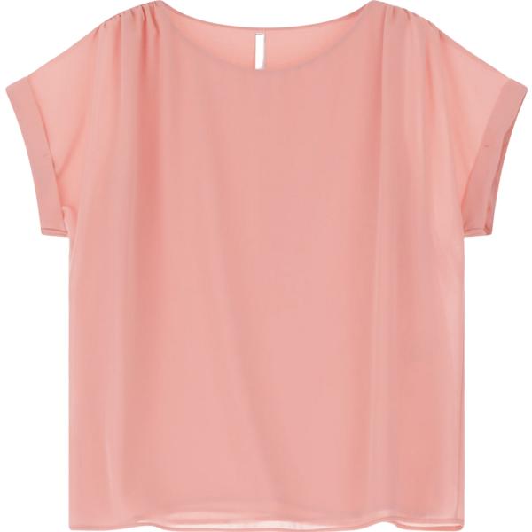 t-shirt Imperial arancione tinta unita
