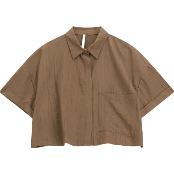 camicie a manica corta Imperial marrone