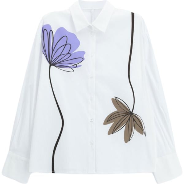 camicie Imperial bianco a fiori