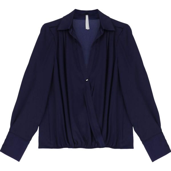 camicie Imperial blu tinta unita