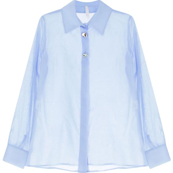 camicie Imperial blu tinta unita