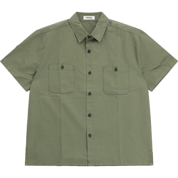 camicie a manica corta Imperial verde
