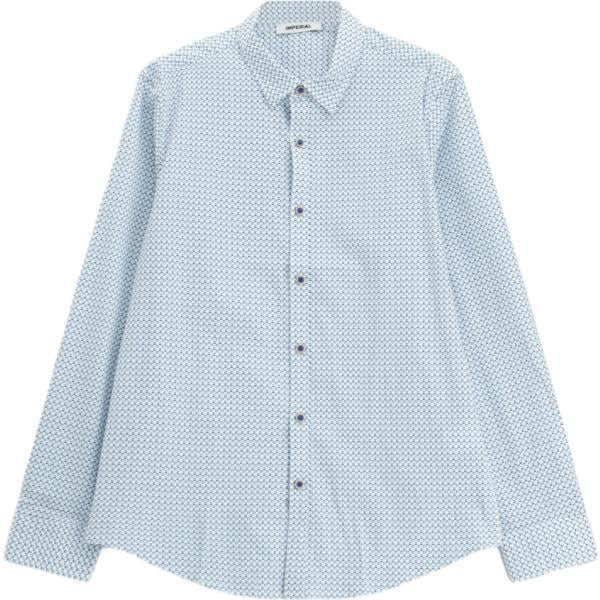 camicie Imperial grigio con stampe