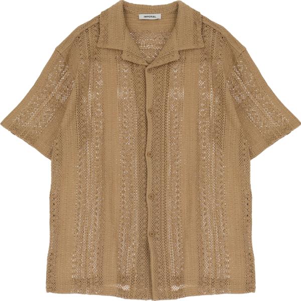 camicie a manica corta Imperial marrone