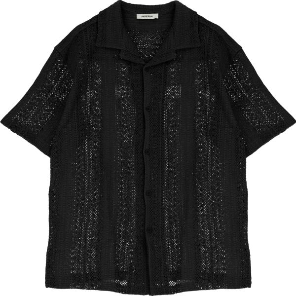 camicie a manica corta Imperial nero