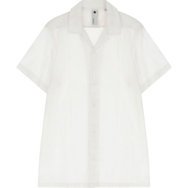 camicie a manica corta Imperial bianco tinta unita