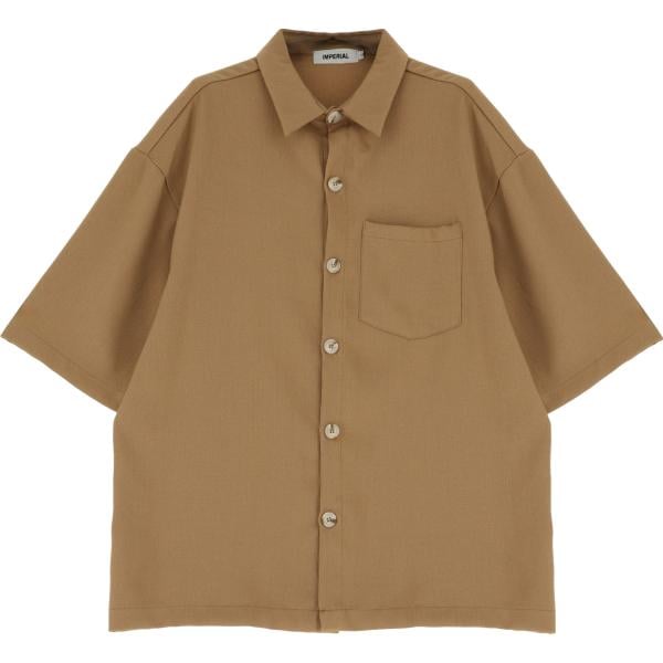 camicie a manica corta Imperial marrone