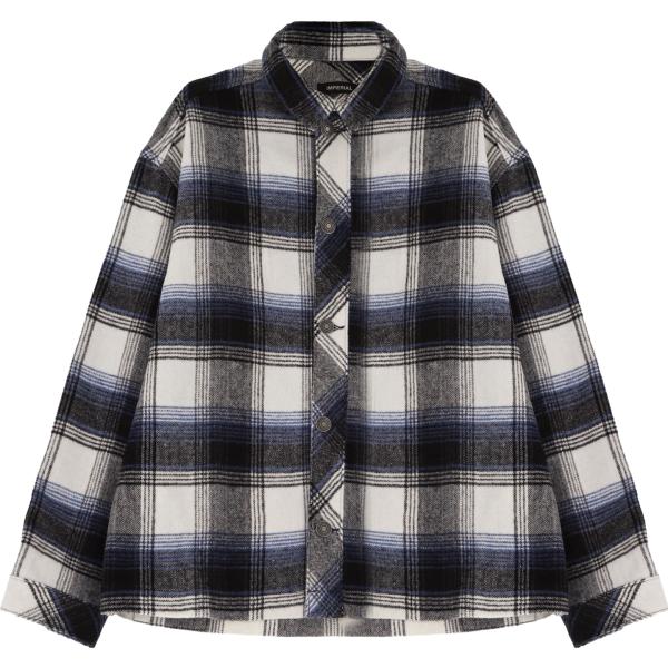 camicie Imperial blu a quadri