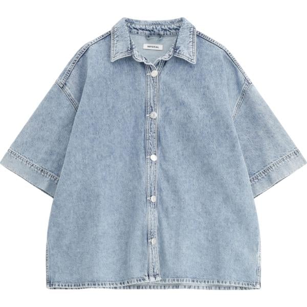 camicie a manica corta Imperial blu