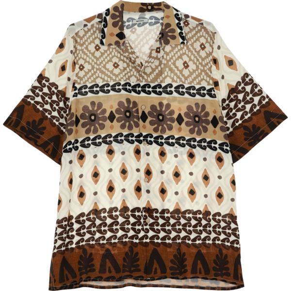 camicie a manica corta Imperial multicolore con stampe