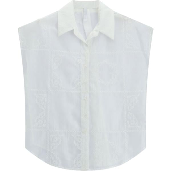 camicie a manica corta Imperial bianco