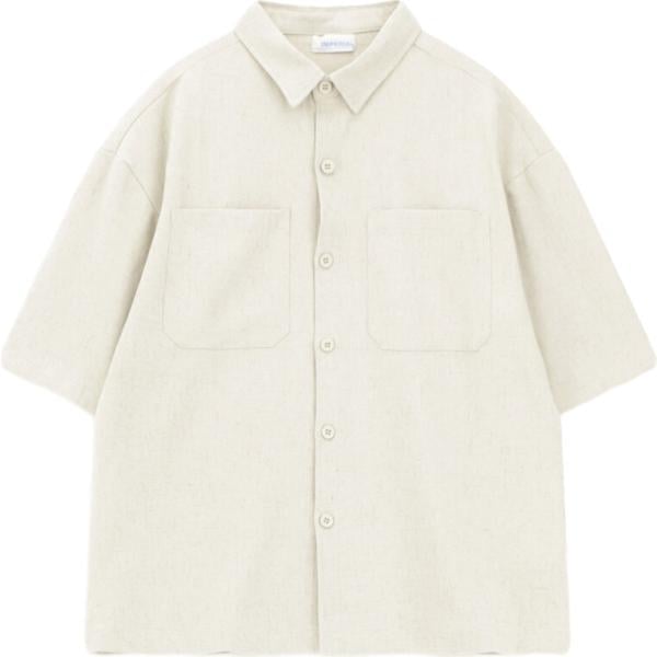 camicie a manica corta Imperial bianco
