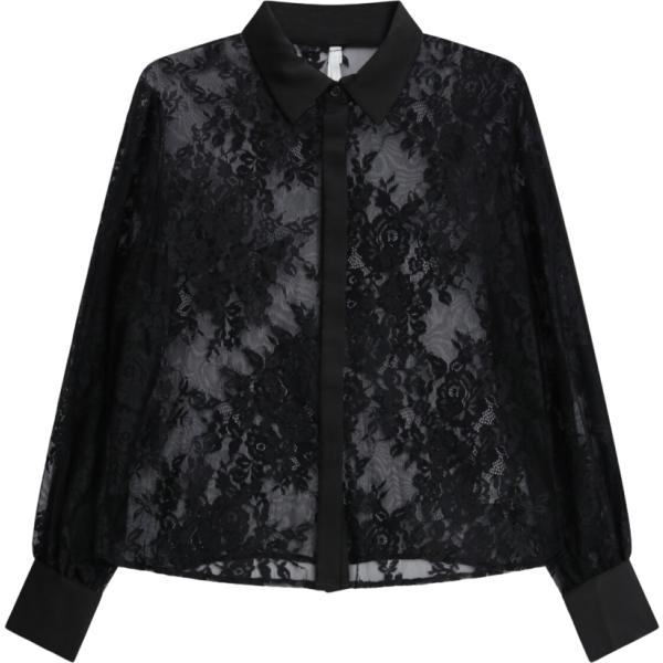 camicie Imperial nero a fiori