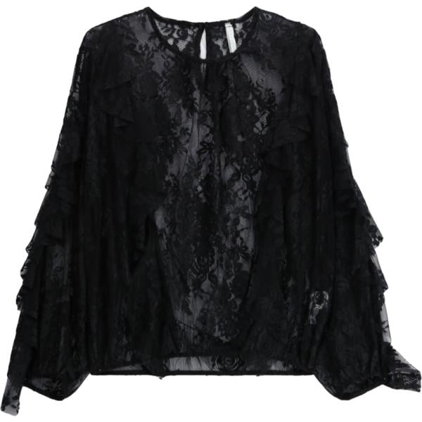 bluse Imperial nero a fiori