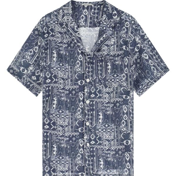camicie a manica corta Imperial grigio con stampe