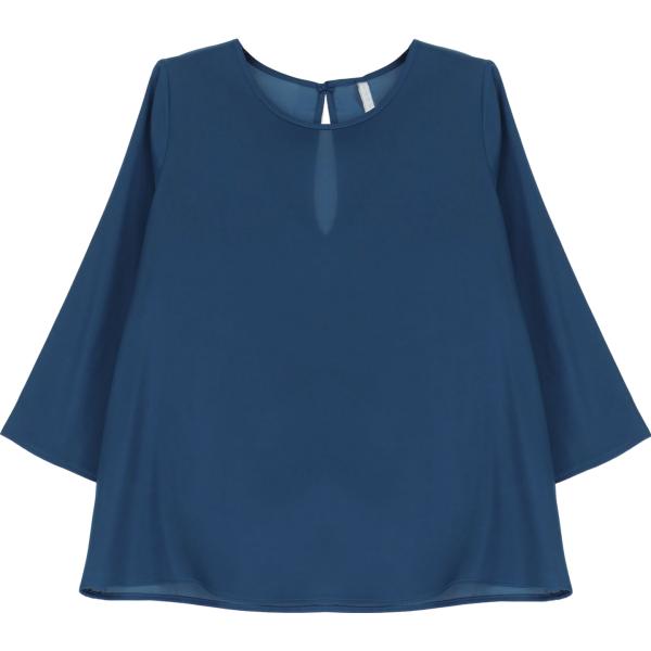 camicie Imperial blu tinta unita