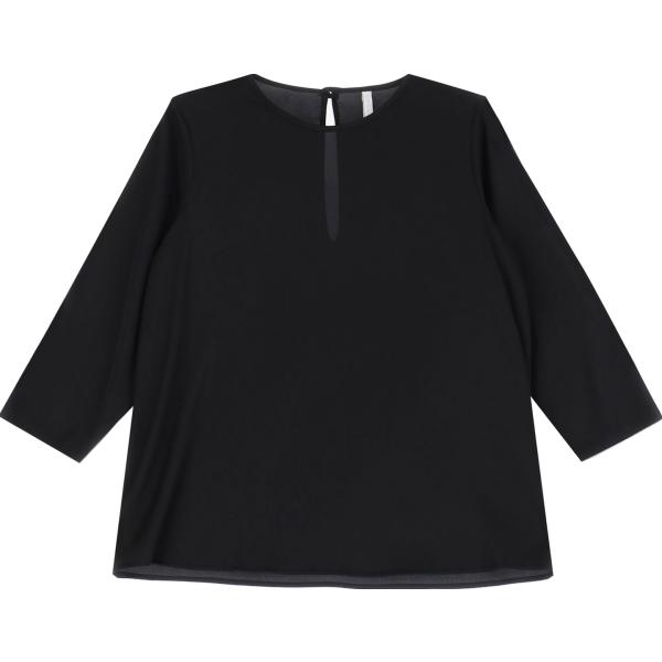 camicie Imperial nero tinta unita