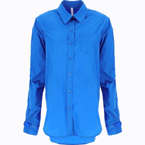 camicie Imperial blu tinta unita