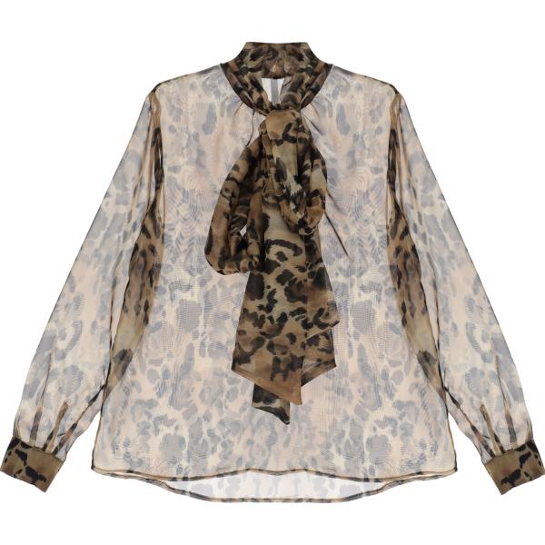 camicie Imperial viola animalier