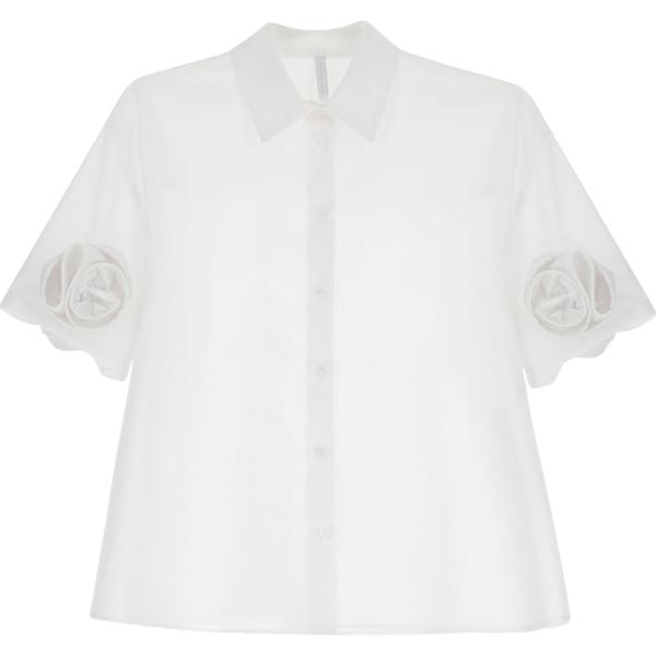 camicie a manica corta Imperial bianco