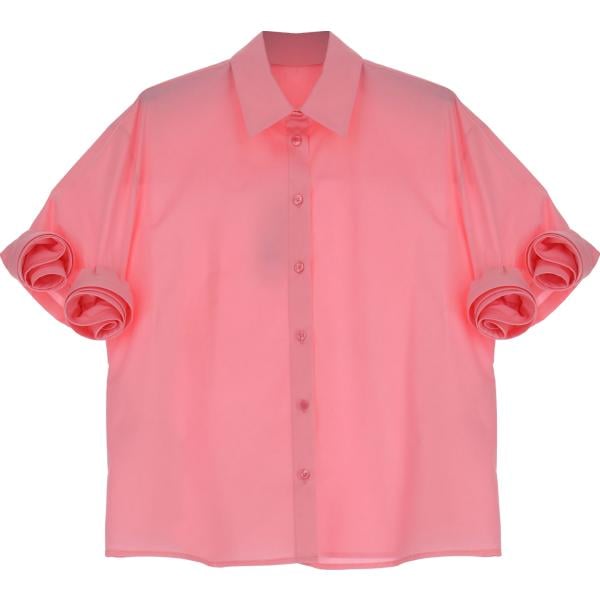 camicie a manica corta Imperial rosa