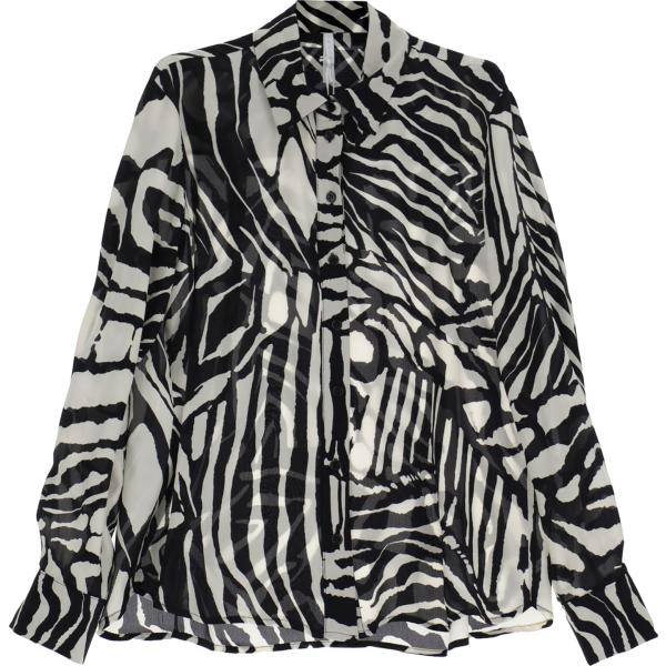 camicie Imperial nero con stampe