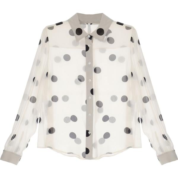 camicie Imperial bianco con stampe
