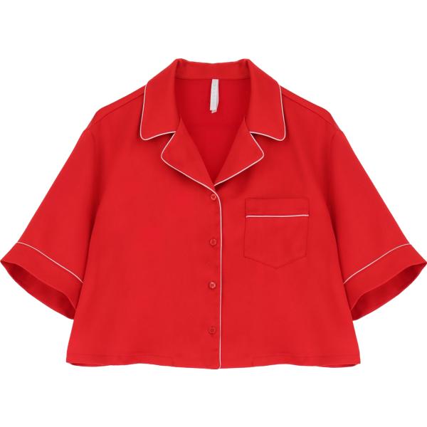 camicie a manica corta Imperial rosso