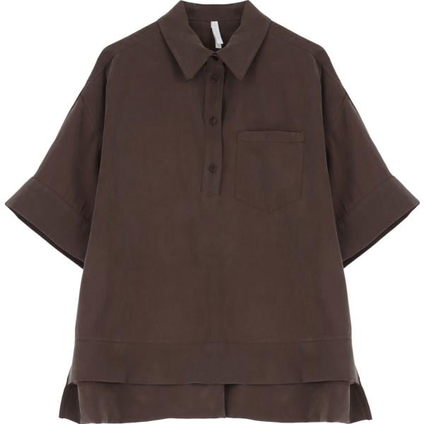camicie a manica corta Imperial marrone