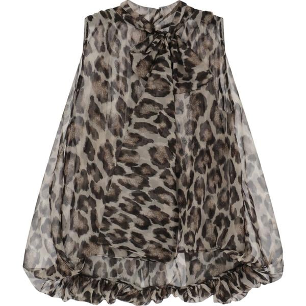camicie Imperial marrone con stampe