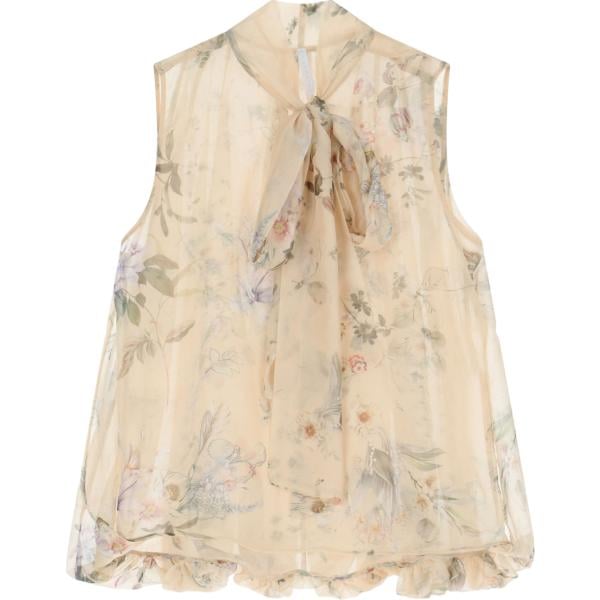 camicie Imperial marrone con stampe