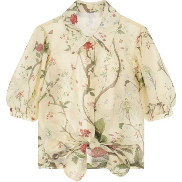 camicie a manica corta Imperial bianco con stampe