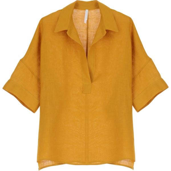 camicie a manica corta Imperial marrone