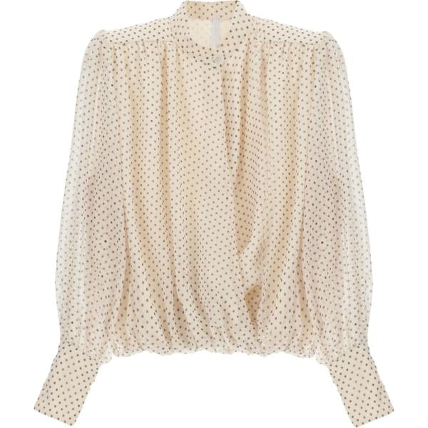 camicie Imperial bianco a pois