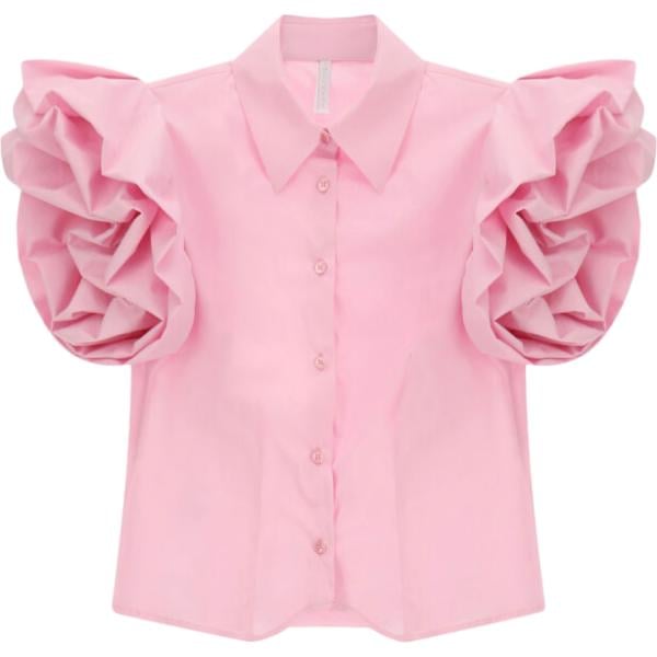 camicie a manica corta Imperial rosa