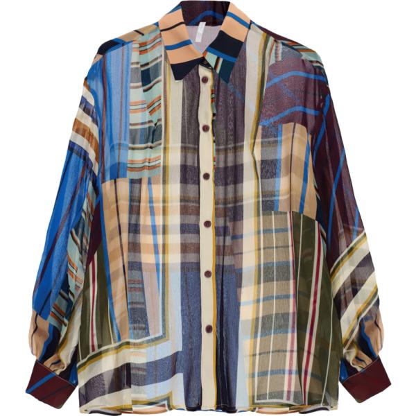 camicie Imperial marrone a righe