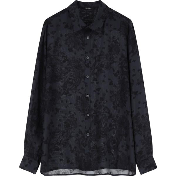 camicie Imperial nero con stampe