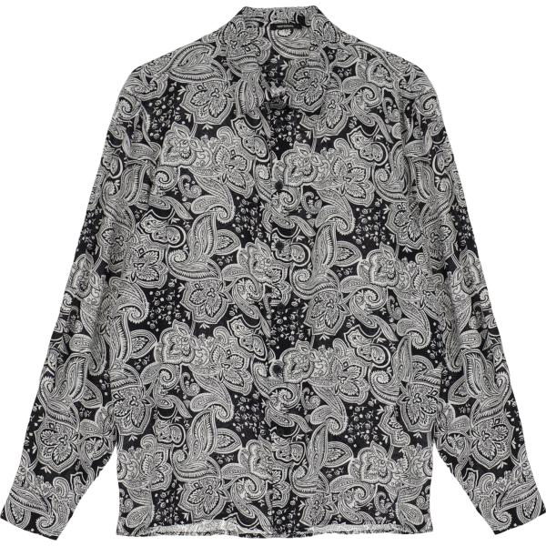 camicie Imperial grigio paisley