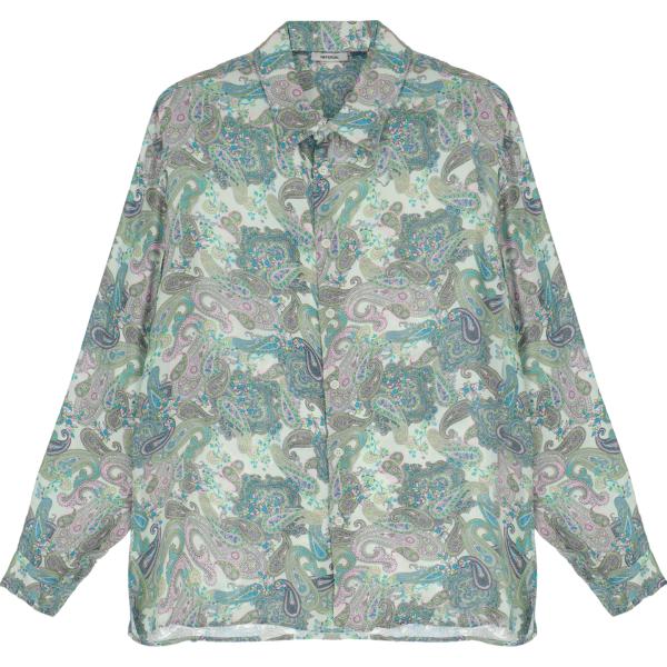 camicie Imperial grigio paisley