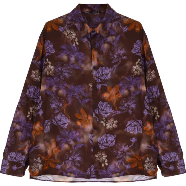 camicie Imperial marrone a fiori