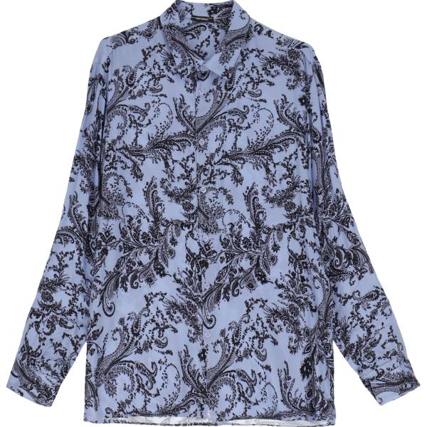 camicie Imperial grigio con stampe