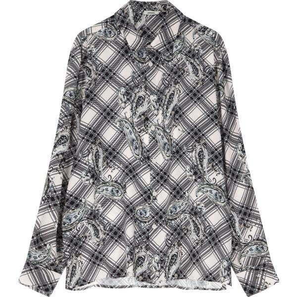 camicie Imperial grigio con stampe