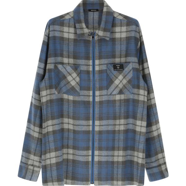 camicie Imperial grigio a quadri