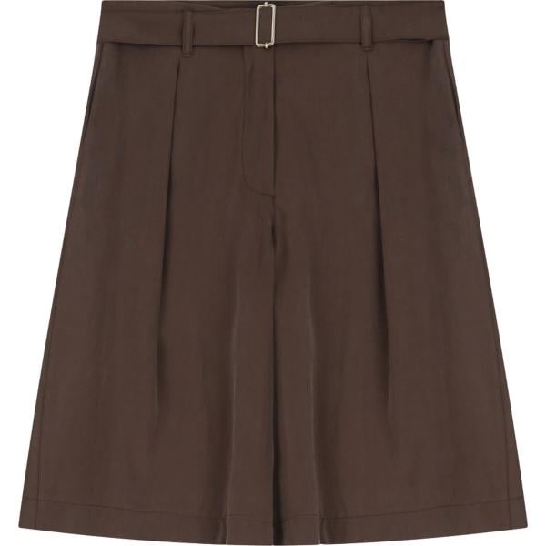 pantaloni corti Imperial marrone tinta unita