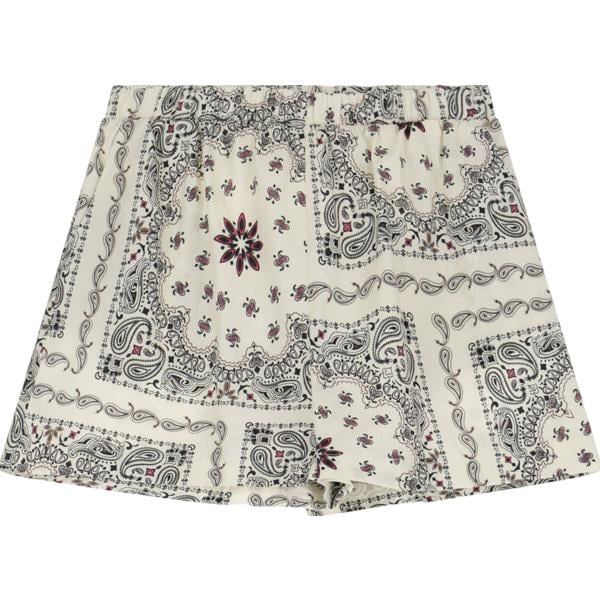 shorts Imperial bianco con stampe