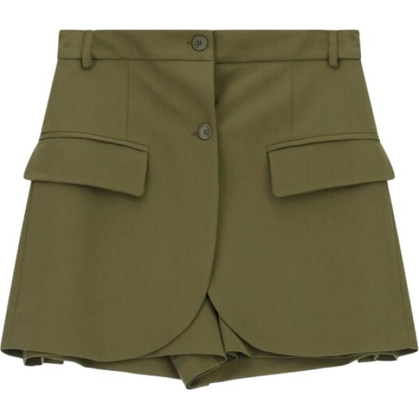 shorts Imperial verde geometrica