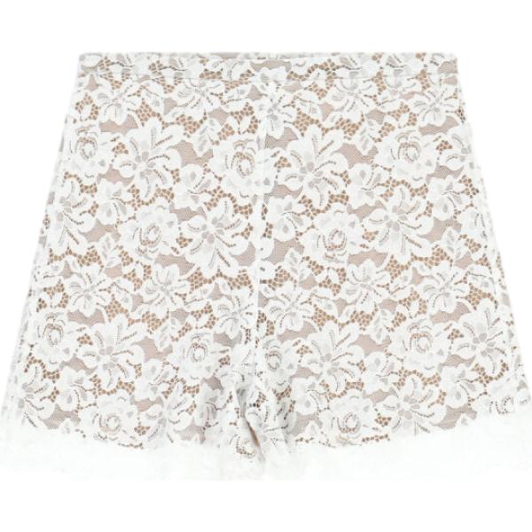 shorts Imperial bianco a fiori