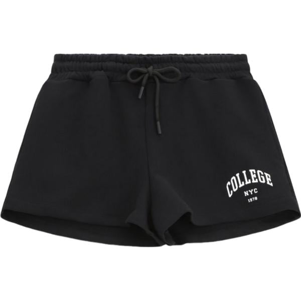shorts Imperial nero con stampe