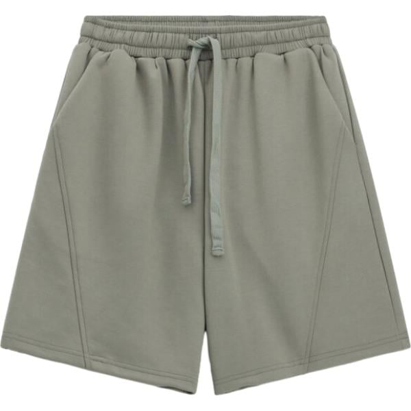 Shorts da donna in verde oliva con coulisse Imperial