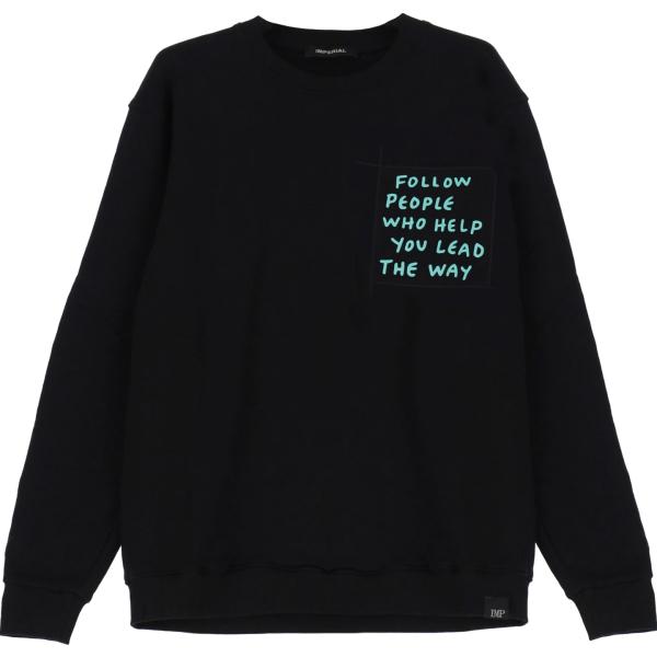 felpe Imperial nero con stampe